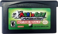 Mario Golf: Advance Tour (Not for Resale) Box Art