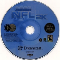 NFL 2K - Sega All Stars (square hologram) Box Art