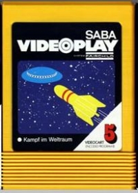 Videocart 5: Kampf im Weltraum Box Art