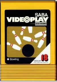 Bowling - Videocart 18 Box Art