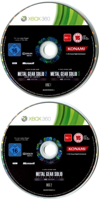 Metal Gear Solid HD Collection Box Art