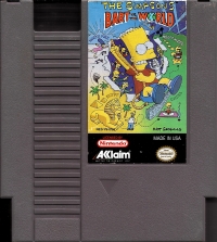 Simpsons, The: Bart vs. The World Box Art