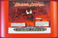 Spider-Man and Venom: Maximum Carnage (red cartridge) Box Art