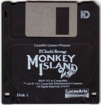 Monkey Island 2: LeChuck's Revenge Box Art