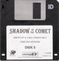 Call of Cthulhu: Shadow of the Comet (disk) Box Art
