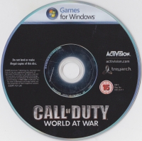 Call of Duty: World at War [BE][LU][NL] Box Art