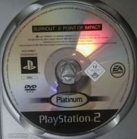 Burnout 2: Point of Impact - Platinum (Electronic Arts) Box Art