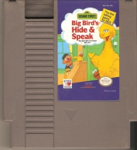 Sesame Street: Big Bird's Hide & Speak Box Art