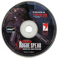 Tom Clancy's Rainbow Six: Rogue Spear Mission Pack: Urban Operations Box Art