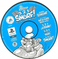 3, 2, 1 Smurf!: My First Racing Game Box Art