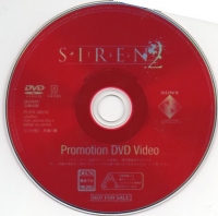 Siren 2 Promotion DVD Video (DVD) Box Art