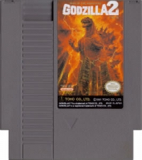 Godzilla 2: War of The Monsters Box Art