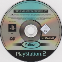 Pro Evolution Soccer 5 - Platinum Box Art