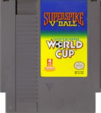 Super Spike V'Ball / Nintendo World Cup Box Art