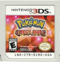 Pokémon Omega Ruby (83666A) Box Art