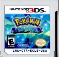 Pokémon Alpha Sapphire Box Art