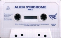 Alien Syndrome Box Art