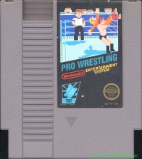 Pro Wrestling (3 screw cartridge) Box Art