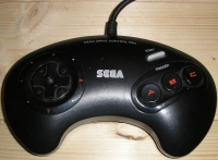 Sega Control Pad (red letters) [EU] Box Art