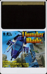 Thunder Blade Box Art