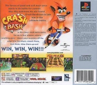 Crash Bash - Platinum Box Art