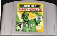 Army Men: Sarge's Heroes 2 (gray cartridge) Box Art