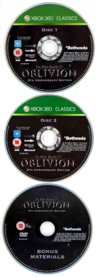 Elder Scrolls IV, The: Oblivion - 5th Anniversary Edition [UK] Box Art