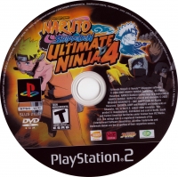Naruto Shippuden: Ultimate Ninja 4 Box Art