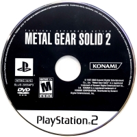 Metal Gear Solid 2 Box Art