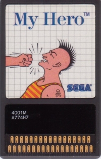 My Hero (Sega Card / 4001M) Box Art