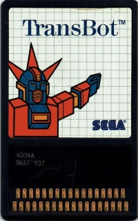 TransBot (Sega Card) Box Art