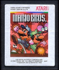 Mario Bros. (silver box / 1983) Box Art