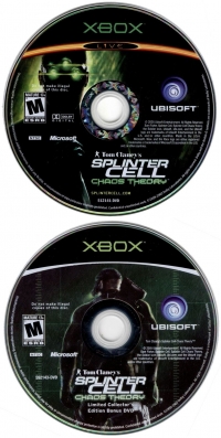 Tom Clancy's Splinter Cell: Chaos Theory - Limited Collector's Edition Box Art