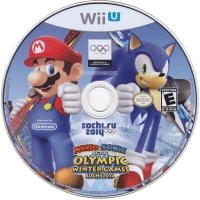 Mario & Sonic at the Sochi 2014 Olympic Winter Games Box Art