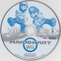Mario Kart Wii - Wii Wheel Inside (green PEGI) Box Art