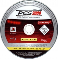 Pro Evolution Soccer 2009 - Platinum Box Art