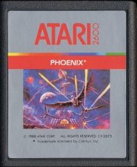 Phoenix (Atari Corp.) Box Art