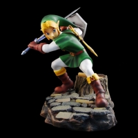 Legend of Zelda, The: Ocarina of Time Link Statue Box Art