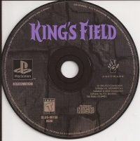 King's Field (long box / Asciiware / pointed handle) Box Art