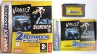 2 Games Inside: V-Rally 3 / Stuntman Box Art