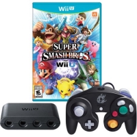 Super Smash Bros. for Wii U (Includes Game • Controller • Adaptor) Box Art