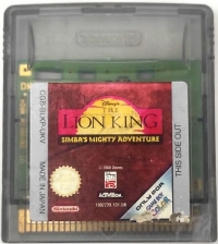 Disney's The Lion King: Simba's Mighty Adventure Box Art