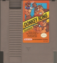 Donkey Kong Classics (oval seal) Box Art