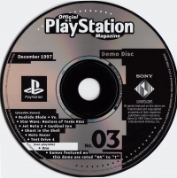 Official U.S. PlayStation Magazine Demo Disc 03 Box Art