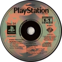 Official U.S. PlayStation Magazine Disc 54 Box Art