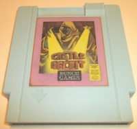 Castle of Deceit (blue cartridge) Box Art