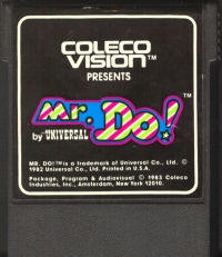 Mr. Do! Box Art