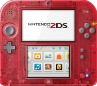Nintendo 2DS (Crystal Red) [NA] Box Art
