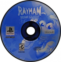 Rayman Brain Games (barcode label) Box Art