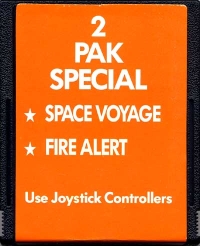 2 Pak Special: Space Voyage / Fire Alert Box Art